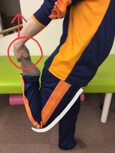 大腿直筋ストレッチ