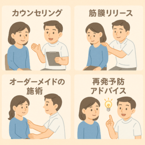 肩こり治療選ばれる理由