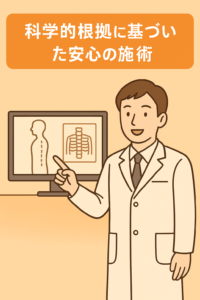 科学的根拠に基づく施術説明