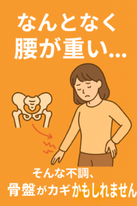 腰痛と骨盤の関係