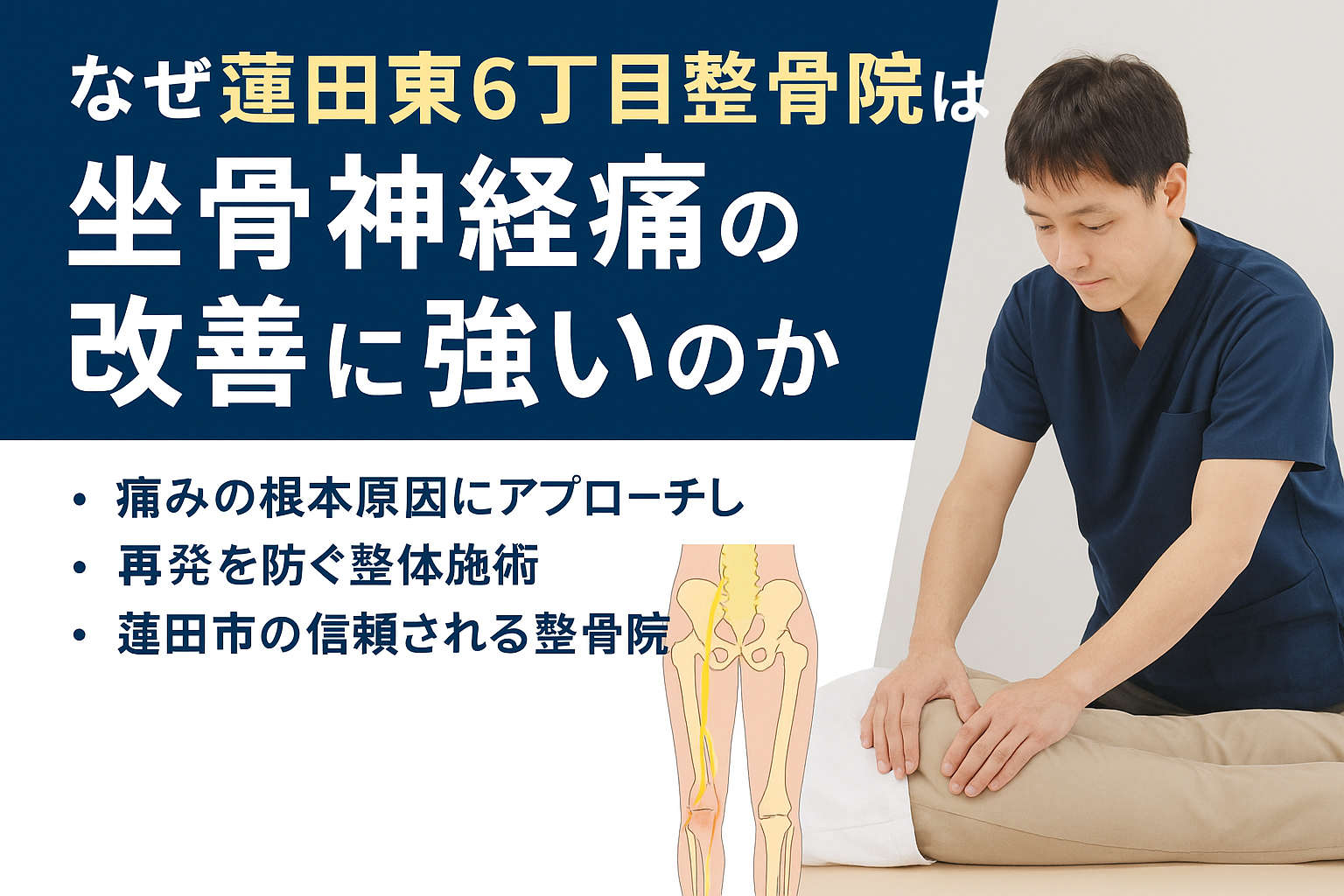 坐骨神経痛の改善